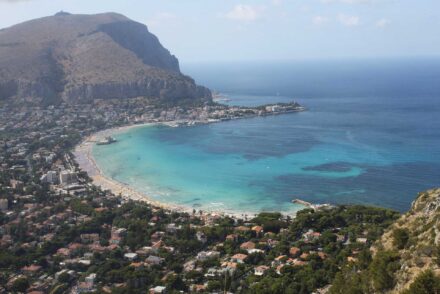 palermo view sea gulf